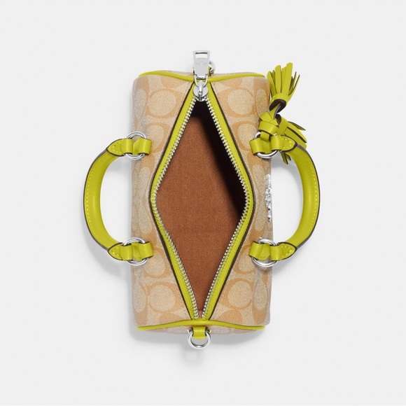 NWT Coach Outlet Lacey Crossbody In Signature Canvas - Picture 9 of 10